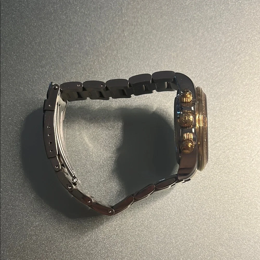 Two toned diamond watch - Picture 4 of 5